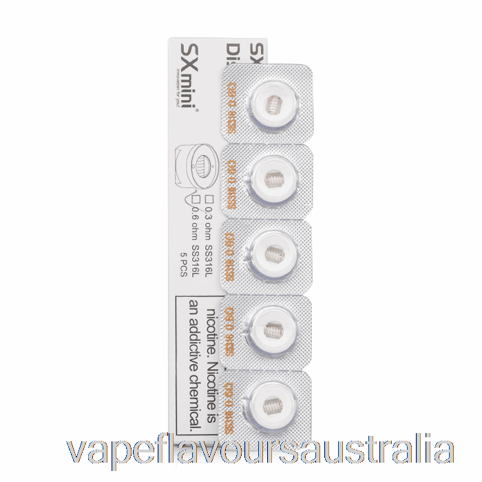 Vape Nicotine Australia YiHI SX Nano ADA Replacement Coils 0.6ohm Coils